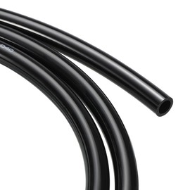 Rebower PU Hose Pneumatic Air Tube PU Tube Pipe Polyurethane Air Compressor Fluid Transfer Air Conditioner 8 x 12mm 2M Black