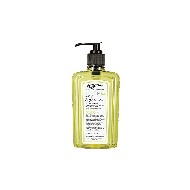 Bigelow Jabón Manos Lima Cilantro Village Perfumer Hidratante Baño Cocina