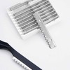 11-Piece Hair Styling Comb with Replacement Stainless Steel Razors for
