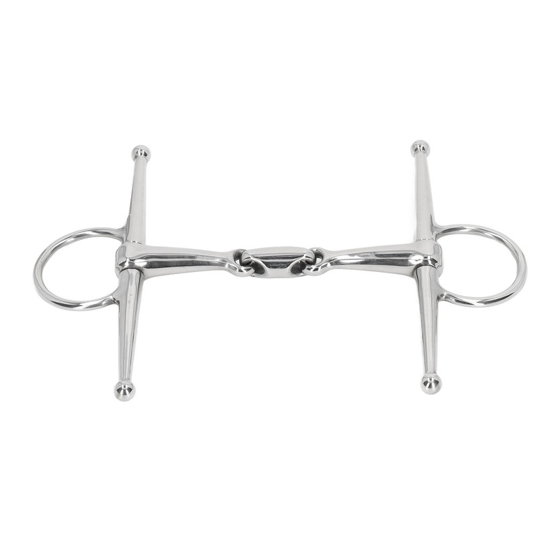 135mm Horse Mouth Bit Stainless Steel Horse Cheek Snaffle for