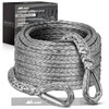 Nilight Synthetic Winch Rope Extension 3/8 Inch x 50 Feet