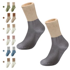 Super Warm and Cozy Kids Merino Wool Walking Socks - 1 Pair of Winter Hiking Thick Crew Boot Socks for Toddlers, Boys and Girls - Heavy Thermal Cabin Gift Socks (UK, Age, One Size, L, Gray)