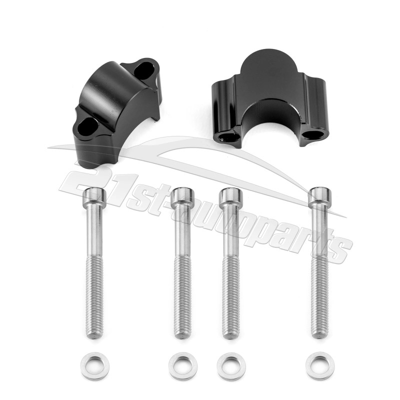 21ST 1-1/8" 28mm Handlebar 30mm Risers Kit For Triumph Street