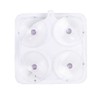 BALDR LCD Waterproof Bathroom Clock for Bath and Shower, Wall