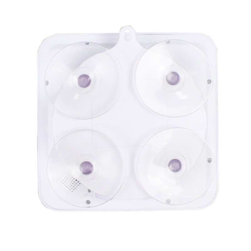 BALDR LCD Waterproof Bathroom Clock for Bath and Shower, Wall