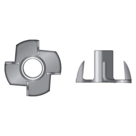 SEACHOICE 3/8-16 Tee Nut Ss 10/bg