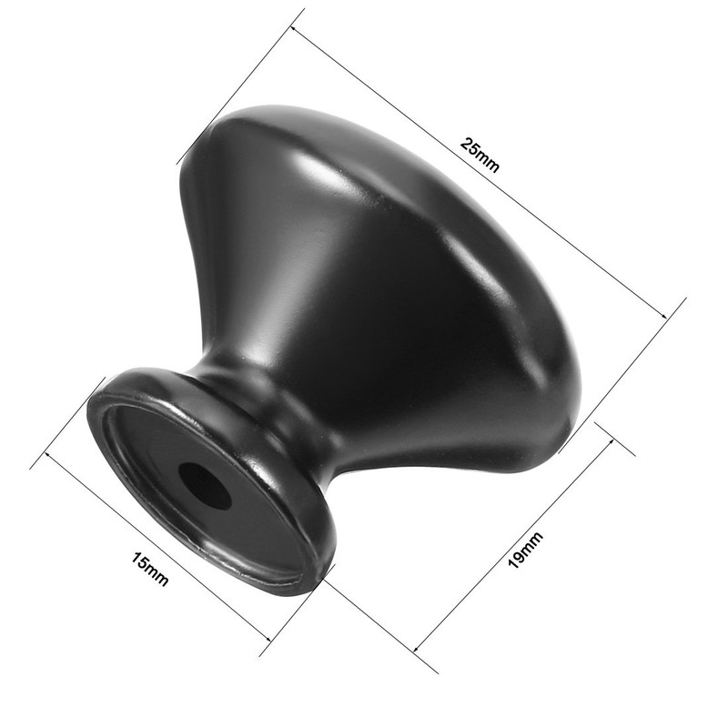 Sourcingmap 25mm Diameter x 19mm Height Drawer Single Hole Zinc
