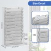 EasyPAG Wall File Holder 10 Tier Mesh Hanging Folder Organizer
