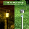 Solar Lights Outdoor Waterproof, Stainless Steel LED Landscape Lighting, Solar