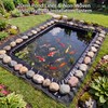 Fanfanwin 2 Pcs 15 x 15 ft Pond Liner &