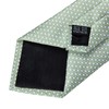 DiBanGu Men's Tie Set Silk Striped Checked Tie with Pocket