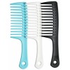 Wide Tooth Detangling Comb, Durable Styling Brush for Curly, Long