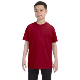 By Gildan Gildan Youth 53 Oz T-Shirt - Cardinal Red - M - (Style # G500B - Original Label)