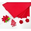 9 x 12 Inch Red Foam Sheets Crafts, 2mm Thick.