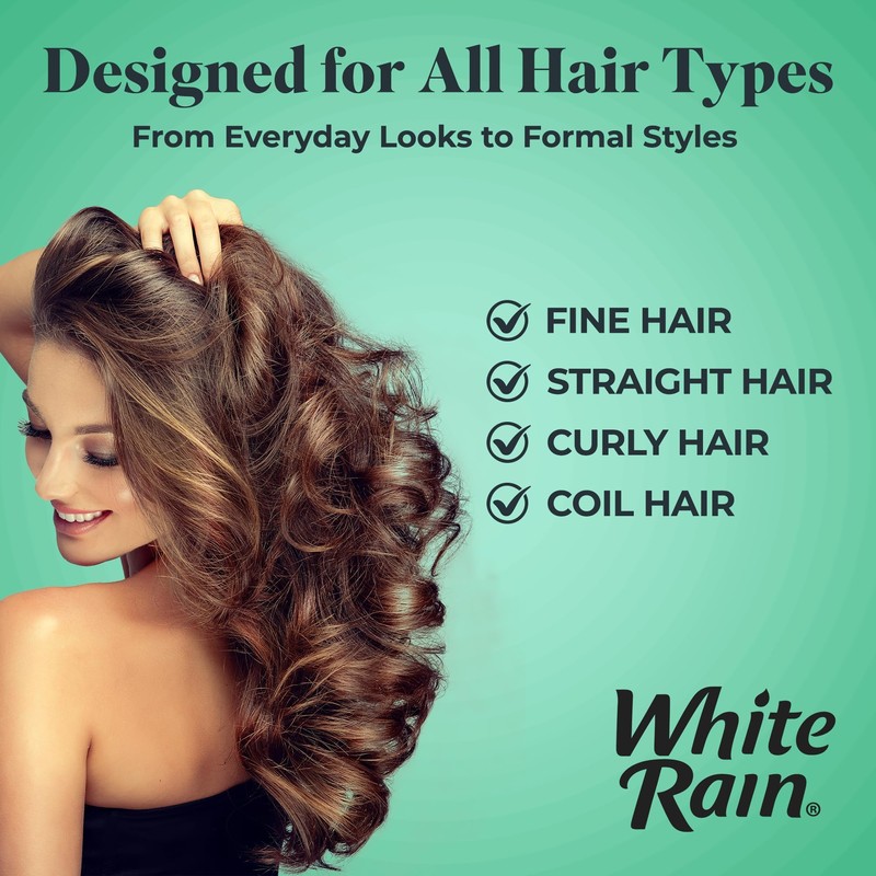 White Rain Aerosol Hairspray Unscented, Extra Hold 7 oz (Pack