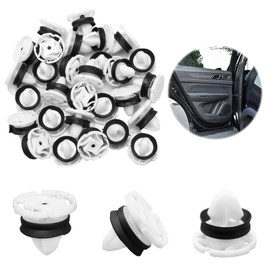 30 x Door Trim Padding Mounting Clips, 7703077476, Door Trim Mounting Clips, Universal Brackets Replacement, Compatible with 308 508 C4 DS4