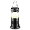 Technical Pro OL4B Rechargeable Outdoor Camping LED Lantern, Black