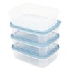 Wham Cuisine Clear Everyday Set of 4 Food Storage Box