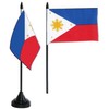 Fritze® Table Flag Philippines Flag 4 x 6 Inches