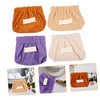 Healeved 4pcs Women Quilted Makeup Bag Lipstick Bag Portable Storage