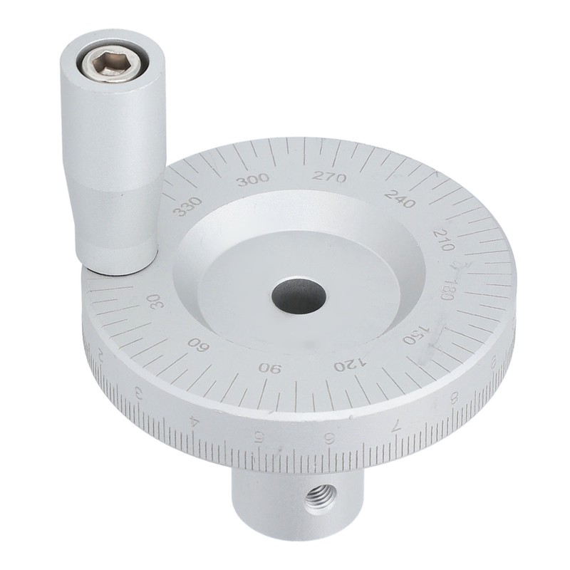 Lathe Handwheel 8mm Inner Diameter High Accuracy Aluminum Alloy Replacement