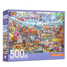 Puzzles for Adults 500 Pieces - Underwater World - Challenging & Fun for All Ages, Vibrant Colors, Snap Perfectly, Great for Stress Relief