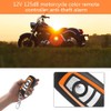 Motorcycle Anti theft Security Alarm System Remote Control