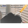 MAAJ Double Radiator Brush 48 cm Goat Hair Very Soft