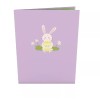 Lovepop Beautiful Easter Bunny Basket Pop-Up Card