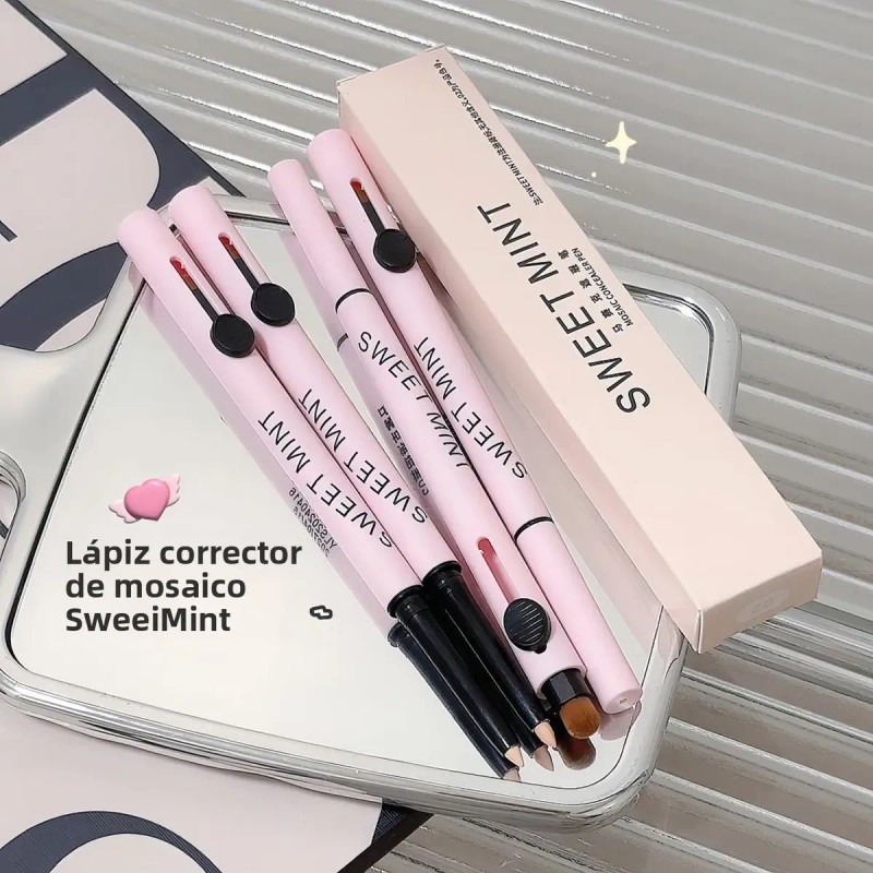 Corrector De Ojos Sweetmint Lapiz, Larga Duración, Para Gran
