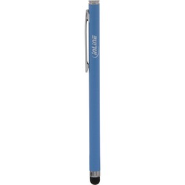 InLine 55467B Stylus, Stift für Touchscreens von Smartphone und Tablet, blau