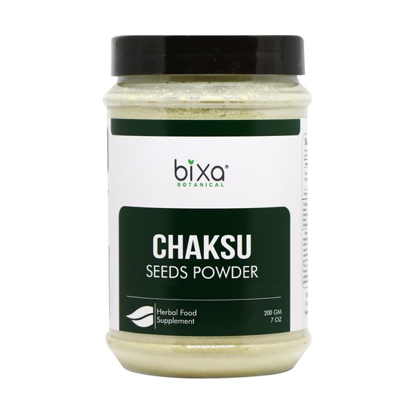 Chaksu Seed Powder (Cassia absus/Chimad), apoya la inmunidad para combatir las infecciones por Bixa Botanical – 7 oz (200 g)