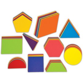 Springboard 40095 Pre-Cut Jumbo Geometric Card Shapes (Pack of 100) 15 x 34 cm