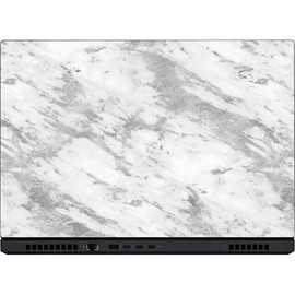 Skinit Laptop Decal Skin Compatible with Lenovo ThinkPad P14s Gen 2 Originally Designed Silver Marble Design