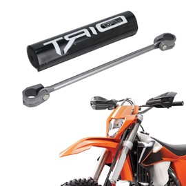 BIUGERCN Motorcycle Cross Bar 300mm Handlebar Balance Dirt Bike Handlebar Extender Extension Handlebar Bar Pad for 22mm Handlebar Motocross Dirt Pit Bike Enduro Rally Titanium