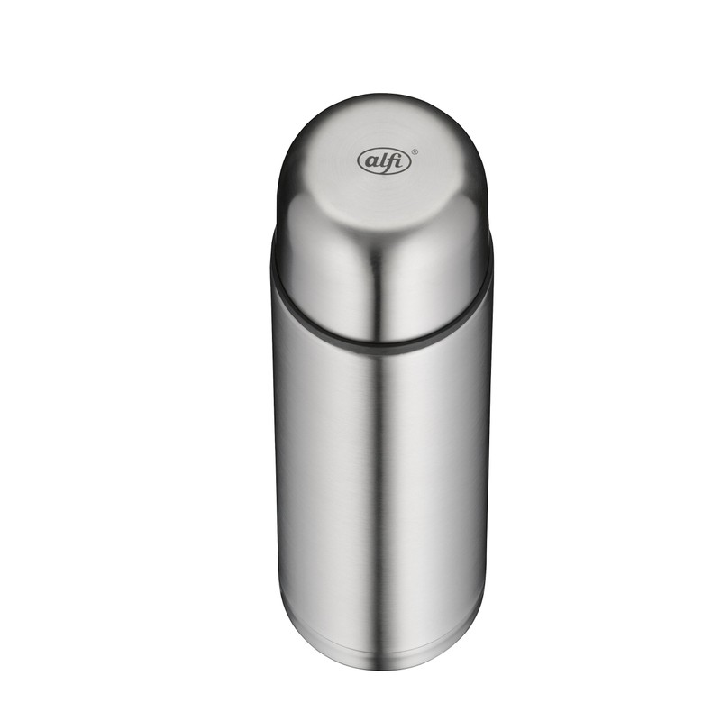 alfi 5457.205.075 Isolierflasche, Isotherm Eco Edelstahl, 0,75 l, mattiert