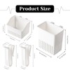 VrotQyn 3 Pcs Utensil Drying Rack Universal Cup Silverware Utensil