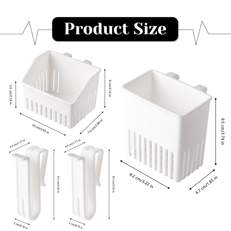 VrotQyn 3 Pcs Utensil Drying Rack Universal Cup Silverware Utensil