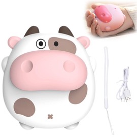 Hand Warmers Rechargeable, Electric Hand Warmer with 2 Heating Settings, Portable Heater are Suitable as for Children, sons, and Daughters (#5white, One Size)