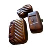 Jedi Pouches Set of 3 Accessory Bags, Brown, One Size
