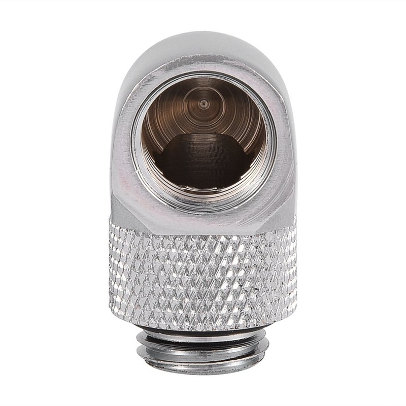 Richer-R Water Cooling Fitting, 90 Degrees PC Water Cooling Two-Touch