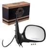 Passengers Power Side View Mirror with Chrome Cover Replacement for