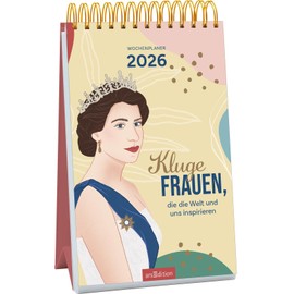 Wochenkalender Kluge Frauen, die die Welt und uns inspirieren 2026: Hochwertiger Wochenkalender 2026 mit Zitaten von bekannten Frauen