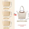 JIAMOEAT Pocket Insert Organiser for Longchamp Le Pliage L -