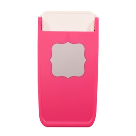 Vaessen Creative 21476-004 Heavy Duty Punch Maxi, Decorative Square, Heavy Duty Punch for Paper, Cork, Foam Rubber, Balsa Wood, Shrink Film, Sheet Metal and More, Die Cut Figure Measures 3.75 x 3.75