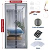 DKDDSSS Magnetic Fly Screen Door, Heavy Duty Bug Mesh Curtain,
