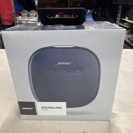 Bose Soundlink Micro Portable Bluetooth Speaker in Dark Blue - NEW, Sealed