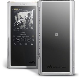 iGadgitz U6873 Clear PC Hard Back Case Cover for Sony Walkman NW-ZX300 High-Resolution Audio MP3 Player Protective Shell + Screen Protector