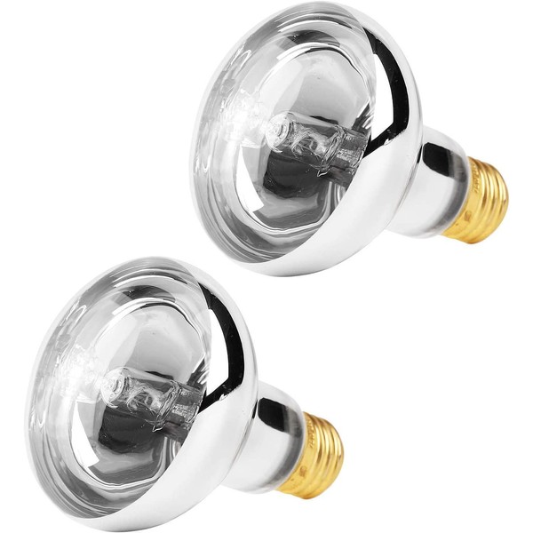 HANJION Full Spectrum Sun Light Heat Lamp, 2 Pack 100w