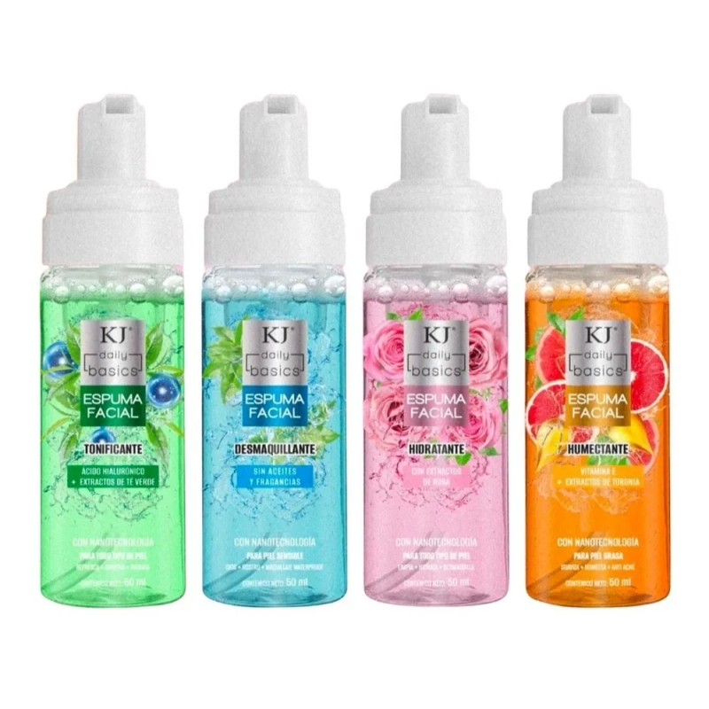 Kejel Jabibe Espuma Limpiadora Facial Vegana Hipoalergénica 50ml